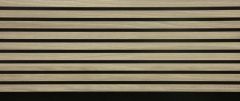 Riflaj MDF acustic, 600 x 2600 mm, culoare frasin, 1.56 m2