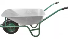 Roabe - Roaba profesionala Evo Tools 67456, cuva zincata 80L, roata pneumatica, janta metalica, olint.ro