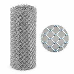 Rola Impletita/Sarma - Rola sarma zincata impletita ochi 50x50 mm inaltime 1.5 m grosime fir 2.0 mm lungime 10 m pentru imprejmuiri, olint.ro