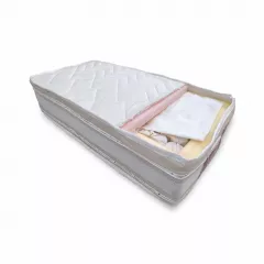 Saltea Royalflex Pocket Spring dimensiune 200x120 cm grosime 24 cm culoare alba