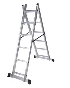 Scari & Schele - Scara din aluminiu tip schela EvoTools 679840, inaltime platforma 100 cm,  sarcina maxima 150 kg, olint.ro