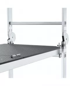 Schela aluminiu DraBest, platforma, 150 kg sarcina suportata