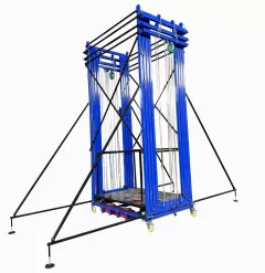 Schela electrica cu ridicare la 4 metri, capacitate 500 kg