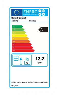 Semineu pe Lemne Evotools Plus, 12 kW, cuptor, termometru