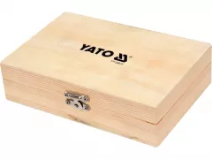 Dulgherie - Set 5 freze pentru lemn, dimensiuni 15-35 mm, Yato YT-33015, olint.ro