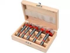 Set 5 freze pentru lemn, dimensiuni 15-35 mm, Yato YT-33015