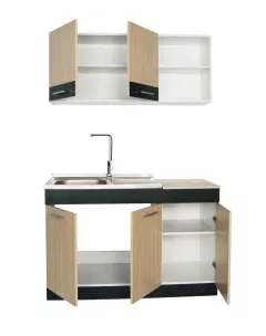 Set bucatarie PAL Sarona, 120 cm, fag/wenge