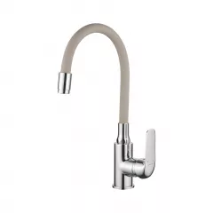 Set chiuveta din granit, Hunter, culoare bej + baterie