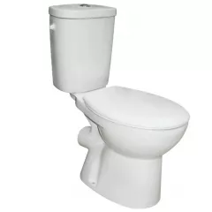 Set compact WC Fayans Enjoy WQ6F61110001311, evacuare laterala, portelan