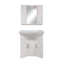 Set mobilier baie Rustik Antic 80 3 piese