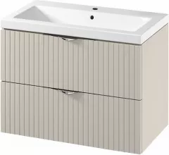 Set mobilier pentru baie, C146 Tirso 80 Casmere mat S801-543