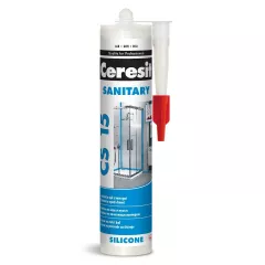 Silicon sanitar Premium Ceresit CS 15, culoare alba, ambalare 280 ml