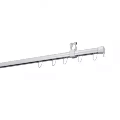 Sina perdea tavan tip U din metal culoare alba lungime 130 cm