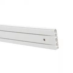 Sina SN Deco pentru perdea montaj tavan Munchen PVC cu 2 canale dimensiune 350x7.5 cm grosime 1.7 cm culoare alb