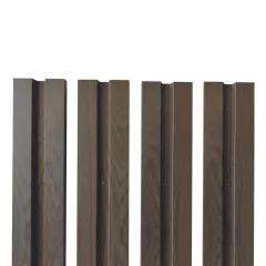 Sipca pentru gard model V1 marca Rufster, grosime 0,50 mm, finisaj Stejar Dark, lungime variabila