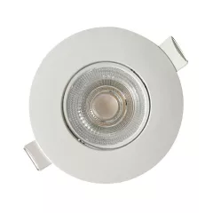 Spot incastrabil LED Beam W, Klausen KL17100, putere 5 W, temperatura de culoare 4000K, culoare alba