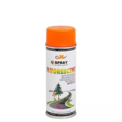 Spray cu vopsea, culoare portocalie fluorescenta, ambalare 400 ml