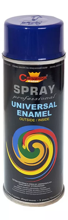 Spray vopsea, albastru cern, RAL 5012, interior/exterior, 400 ml