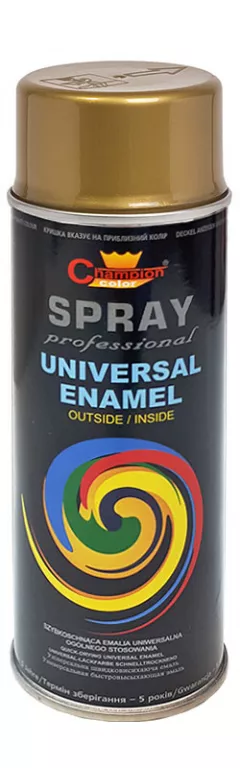 Spray vopsea, crom auriu, interior/exterior, 400 ml