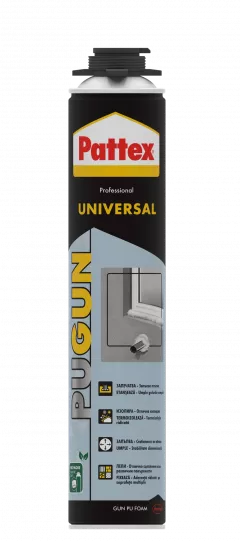 Spume - Spumă poliuretanică Pattex Fix & Fill, aplicare cu pistol, 700 ml, olint.ro