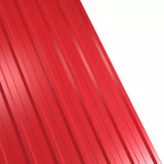 Tabla cutata Rufster R12A Eco 0,45 mm grosime 3011 rosu 1 m
