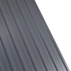 Tabla cutata Rufster R12A Eco 0,45 mm grosime 7024 MS gri-grafit mat structurat 1 m