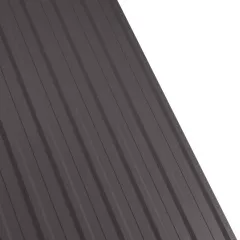 Tabla cutata Rufster R12A Premium 0,5 mm grosime 8019 MS maro-grafit mat structurat 1 m