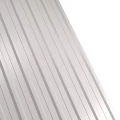 Tabla cutata Rufster R12A Premium 0,5 mm grosime 9006 gri-aluminu 1 m