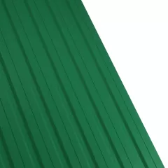 Tabla cutata Rufster R12F Eco 0,45 mm grosime 6005MS verde mat structurat 1 m