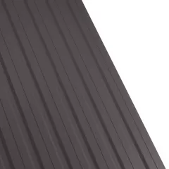 Tabla cutata Rufster R12F Eco 0,45 mm grosime 8019 MS maro-grafit mat structurat 1.2 m 1 m