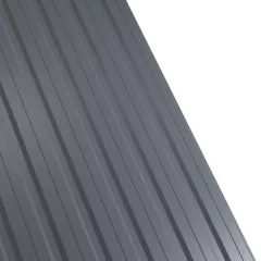 Tabla cutata Rufster R12F Premium 0,5 mm grosime 7024 MS gri-grafit mat structurat 1 m