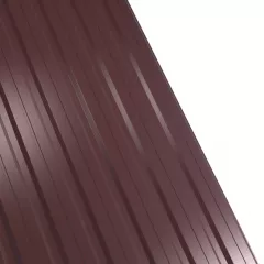 Tabla cutata Rufster R12F Super 0,60 mm grosime 8017 PUR maro 1 m
