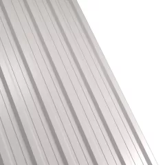 Tabla cutata Rufster R18A Premium 0,5 mm grosime 9006 gri-aluminu 1 m