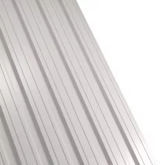 Tabla cutata Rufster R18F Eco 0,45mm grosime 9006 gri-aluminu 1 m