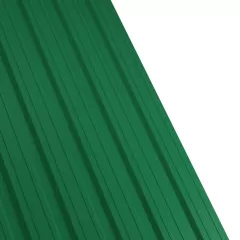 Tabla cutata Rufster R18F Premium 0,5 mm grosime 6005 MS verde mat structurat 1 m