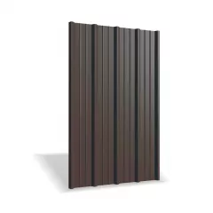 Tabla cutata Rufster R35A Premium 0,50 mm grosime 8019 maro-grafit lucios