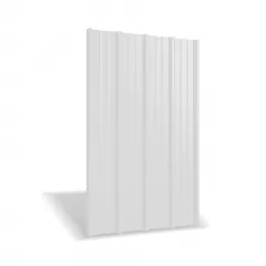 Tabla cutata Rufster R35A Premium 0,50 mm grosime 9002 alb lucios