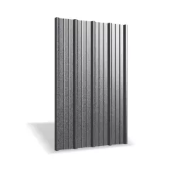 Tabla cutata Rufster R35A Premium 0,50 mm grosime 9005MS negru mat structurat