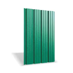 Tabla cutata Rufster R35F Premium 0,50 mm grosime 6005MS verde mat structurat