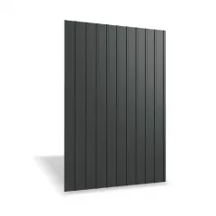 Tabla cutata Rufster R8A Eco 0,45 mm grosime 9005 negru lucios