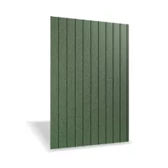 Tabla cutata Rufster R8A Premium 0,50 mm grosime 6020MS verde-crom mat structurat