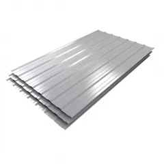 Tabla cutata trapezoidala T12A finisaj zincat grosime 0.35 mm pentru acoperisuri