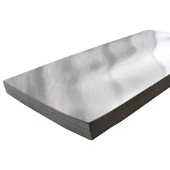 Tabla zincata plana (lisa) format 1250x2000 mm grosime 0.6 mm pentru acoperisuri