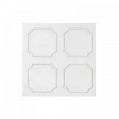 Tavan fals - Tavan din polistiren 0801, culoare alba, ambalare 2 mp/bax, olint.ro