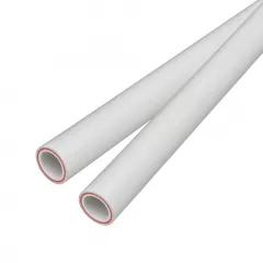 Teava alba PPR fibra D25 4 m dimensiuni 4 m x 25 mm
