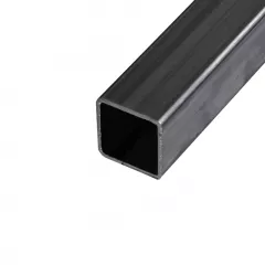 Teava neagra rectangulara sudata pentru constructii 25 x 25 x 2 mm