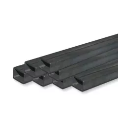 Teava neagra rectangulara sudata pentru constructii 80 x 40 x 3 mm