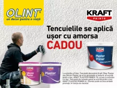 Tencuiala decorativa cu rasina siliconica, elastica, Kraft Plaster Silicone R15 25 kg, 1.5 mm alb