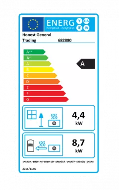 Termosemineu combustibil solid Evo Tools, 12 kW