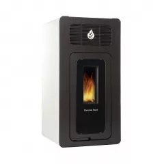Termosemineu pe peleti DESIGNO P25 AQUA MIKLOS STEEL 25 kW